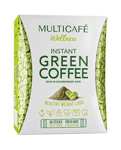 قهوه سبز فوری مولتی کافه تندرستی