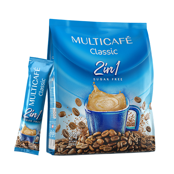 Classic 2 in 1 Coffee Mix Packet 24 Sachet